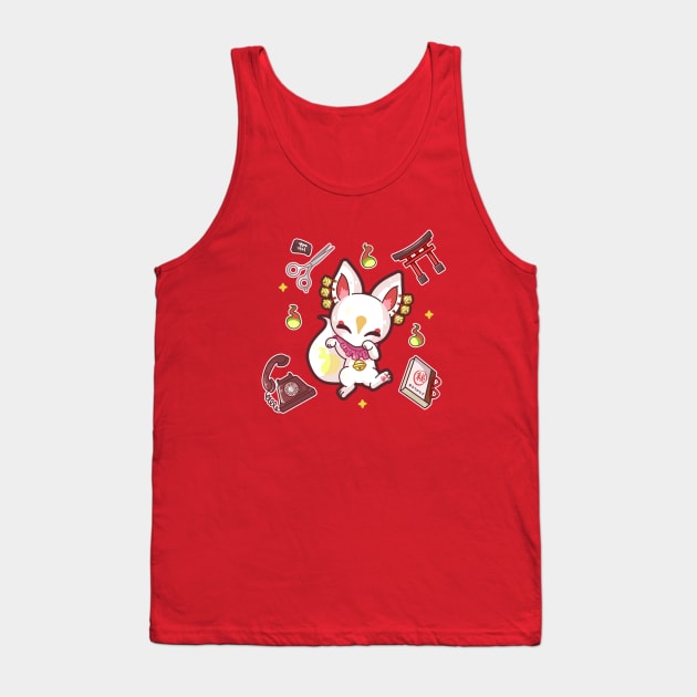 2nd Mystery - Jibaku Shonen Hanako-kun Tank Top by Kaidankuri